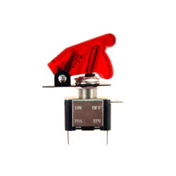  Top Gun  switch 12V, max 20A, red