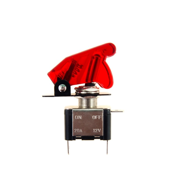  Top Gun  Schalter 12V, max 20A, rot