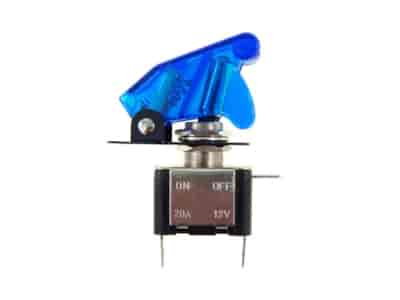 Interrupteur  Top Gun  12V, max 20A, bleu