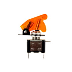 Przełącznik  Top Gun  12V, max 20A, pomarańczowy