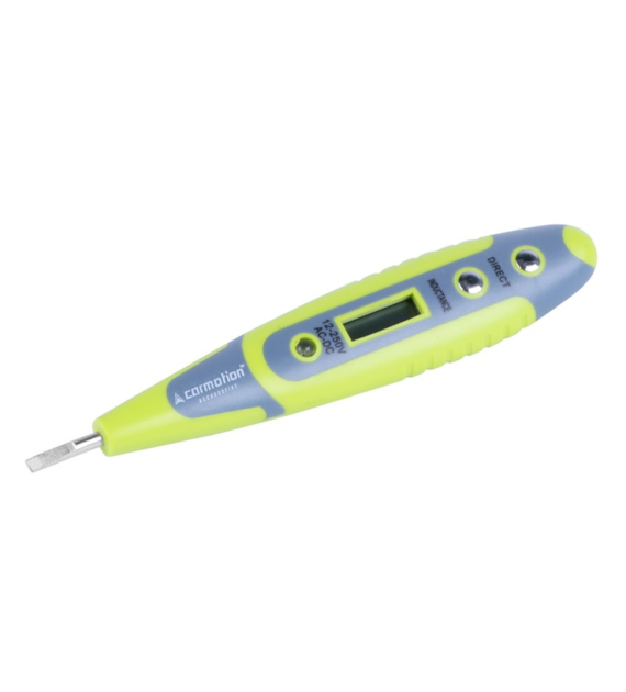 Próbnik napięcia DC/AC z LCD, 12-250V