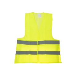 High-visibility vest, yellow 