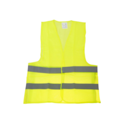 Gilet haute visibilité, jaune