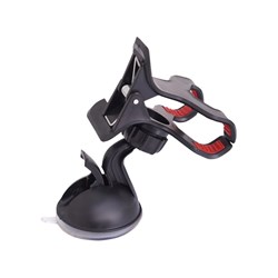 Universal holder  Double clip  with suction cup, max. Range approx. 90 mm