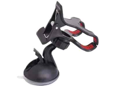 Universal holder  Double clip  with suction cup, max. Range approx. 90 mm