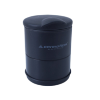 Car ashtray, backlit, black