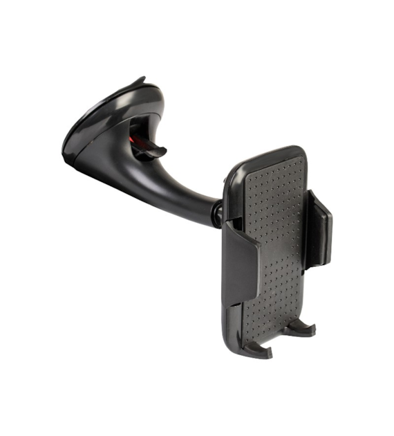 Universal holder with suction cup, black