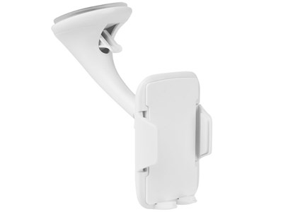 Universal holder with suction cup, white
