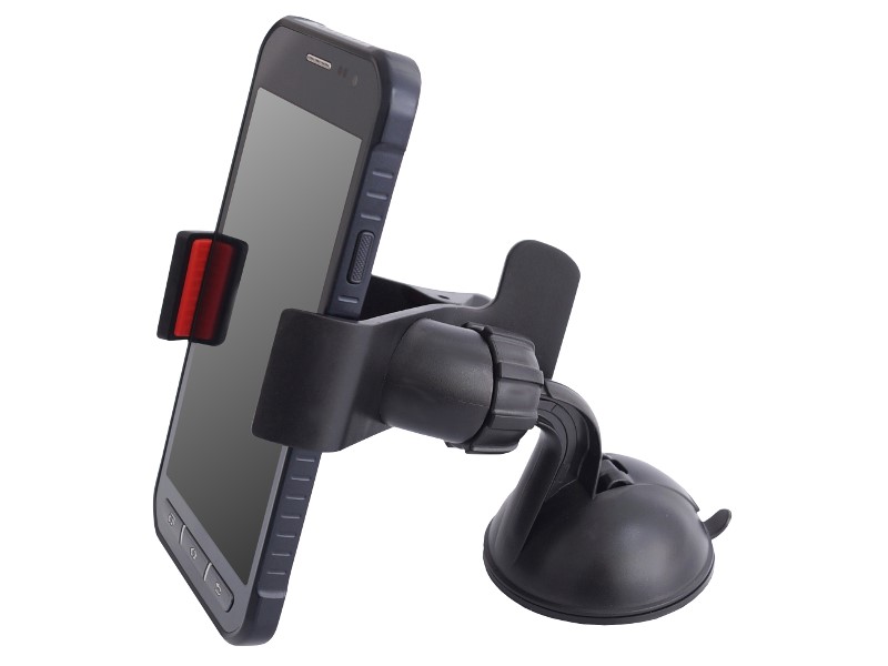 Universal holder "Clip" with suction cup, max. range approx. 90 mm