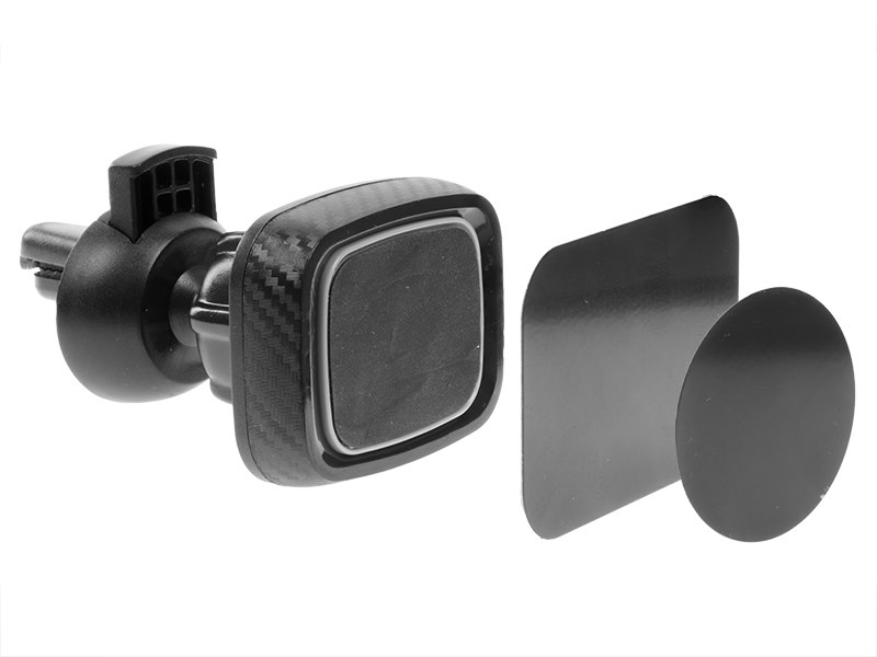 Magnetic holder for car air went