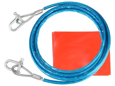 Steel tow rope 3T, 4m