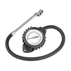 Wheel pressure gauge with rubber tube, 15 BAR 