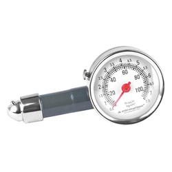 Metal wheel pressure gauge 7.5 BAR