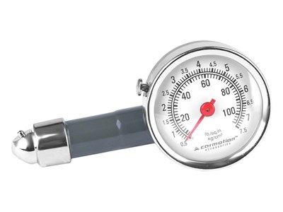 Metal wheel pressure gauge 7.5 BAR