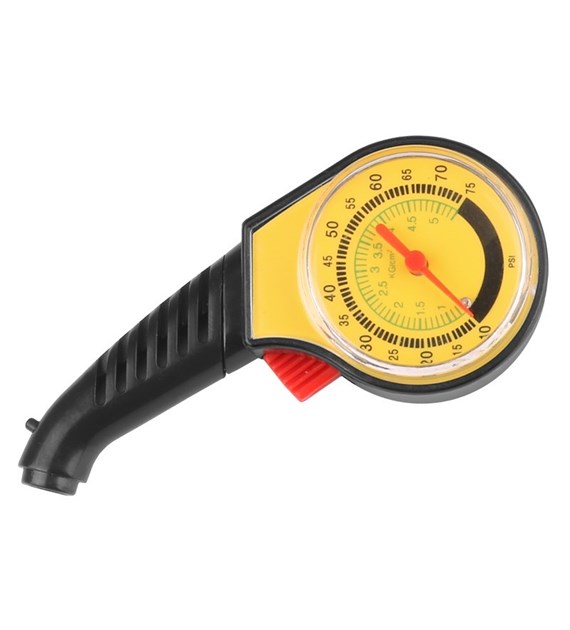 Wheel pressure gauge 5.5 BAR, plastic (42452)