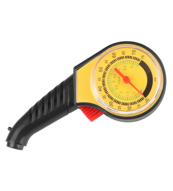 Manomètre de roue 5.5 BAR, en plastique  (42452)