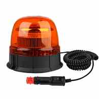 Lampa ostrzegawcza 45 SMD LED 12/24V, na magnes/śruby, pomarańczowa, E9 ECE R65