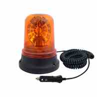 Lampa ostrzegawcza z H1 12V i 24V, obrotowa, pomarańczowa, E9 ECE R10