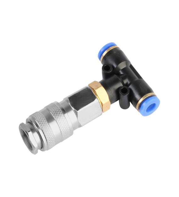 Trójnik-reduktor pneumatyczny 12 mm / 6 mm / 6 mm, 10 atm