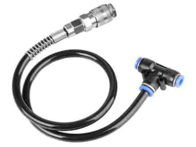 Pneumatic tee-reducer with 12 mm / 6 mm / 6 mm hose, 10 atm