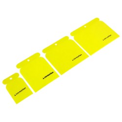 Zestaw szpachli plastikowych 50, 75, 100 i 120 mm