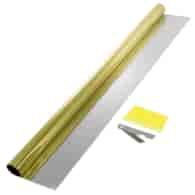 Film Gold Silver pour vitres teintées, 75x300 cm