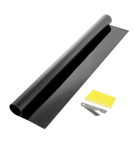 Folie 50x300 cm Super Dark Black zur Autoscheibentönung