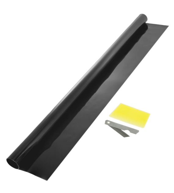 Folie 75x300 cm Dark Black zur Autoscheibentönung