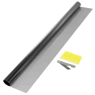 Film Light Light Black for car window tinting, 75x300 cm