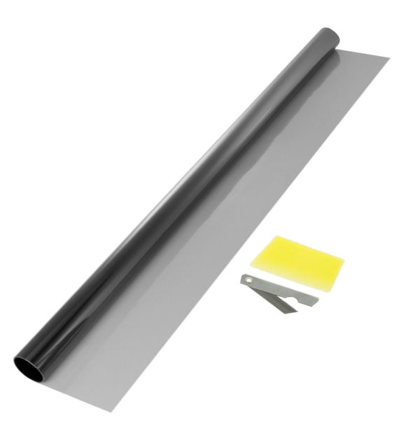 Film Light Light Black for car window tinting, 75x300 cm