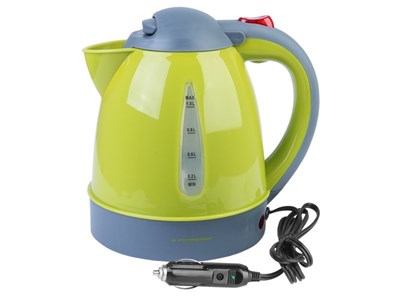 Car kettle with flat heating plate, 1L, 24V, 300W 