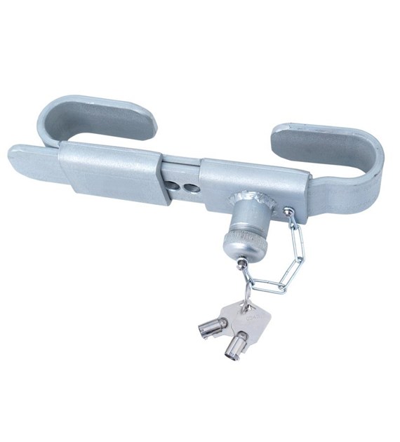 Containerschloss mit Schlüsseln, gehärteter Stahl, verzinkt