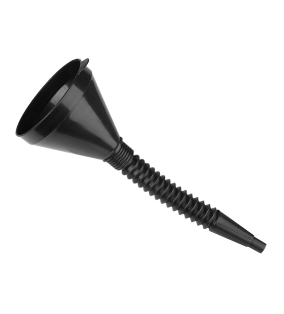 Lejek plastikowy, dwuczęściowy z sitkiem, czasza 140 mm, okrągły