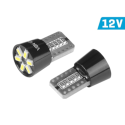 Żarówka VISION W5W (T10) 12V 6x 3014 SMD LED, CANBUS, biała, 2 szt.