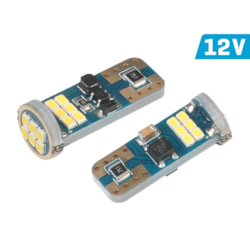 Żarówka VISION W5W (T10) 12/24V 18x 2016 SMD Ultra Bright LED, nonpolar, CANBUS, biała, 2 szt.