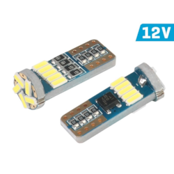 Żarówka VISION W5W (T10) 12V 15x 4014 SMD LED, nonpolar, CANBUS, biała, 2 szt.
