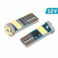 Żarówka VISION W5W (T10) 12V 15x 4014 SMD LED, nonpolar, CANBUS, biała, 2 szt.