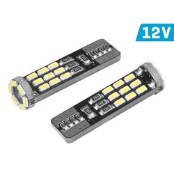 Żarówka VISION W5W (T10) 12V 24x 3014 SMD LED, CANBUS, biała, 2 szt.