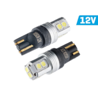 Bulb VISION W5W (T10) 12V 10x 3030 SMD LED, nonpolar, CANBUS, white, 2 pcs