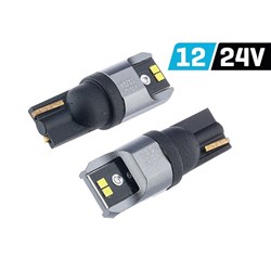 Żarówka VISION W5W (T10) 12/24V 4x 1616 SMD LED, CANBUS, biała, 2 szt.
