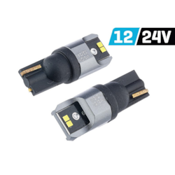 Żarówka VISION W5W (T10) 12/24V 4x 1616 SMD LED, CANBUS, biała, 2 szt.