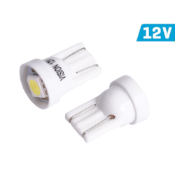 Żarówka VISION W5W (T10) 12V 1x 5050 SMD LED, biała, 2 szt.