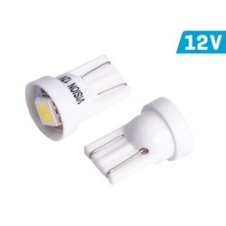 Żarówka VISION W5W (T10) 12V 1x 5050 SMD LED, biała, 1 szt.