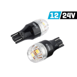 Ampoule VISION W16W (T15) 12/24V 5x 2835 SMD Lumileds, non polaire, CANBUS, blanche, 2 pcs