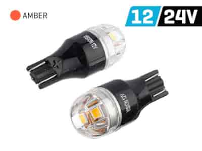 Bulb VISION WY16W (T15) 12/24V 5x 2835 SMD Lumileds, nonpolar, CANBUS, orange, 2 pcs