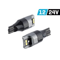 Żarówka VISION W16W (T15) 12/24V 4x 3020 SMD LED, nonpolar, CANBUS, biała, 2 szt.