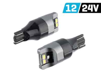 Bulb VISION W16W (T15) 12/24V 4x 3020 SMD LED, nonpolar, CANBUS, white, 2 pcs
