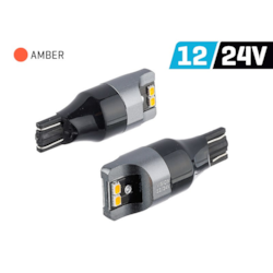 Żarówka VISION W16W (T15) 12/24V 4x 3020 SMD LED, nonpolar, CANBUS, pomarańczowa, 2 szt.
