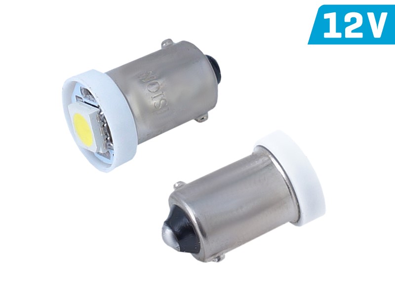 Ampoule VISION T4W BA9s 12V 1x 5050 SMD LED, blanche, 2 pcs