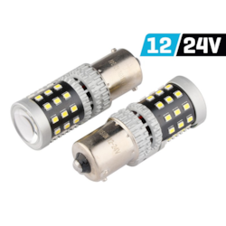 Żarówka VISION R5W/R10W BA15s 12/24V 39x 2016 SMD LED, nonpolar, CANBUS, biała, 2 szt.